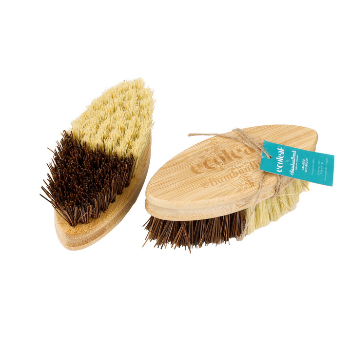 Bamboo Vegetable Brush Brush x ECOLEAF