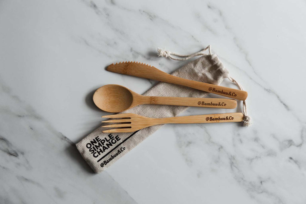 The Bamboo Cutlery - @BambuuBrush®